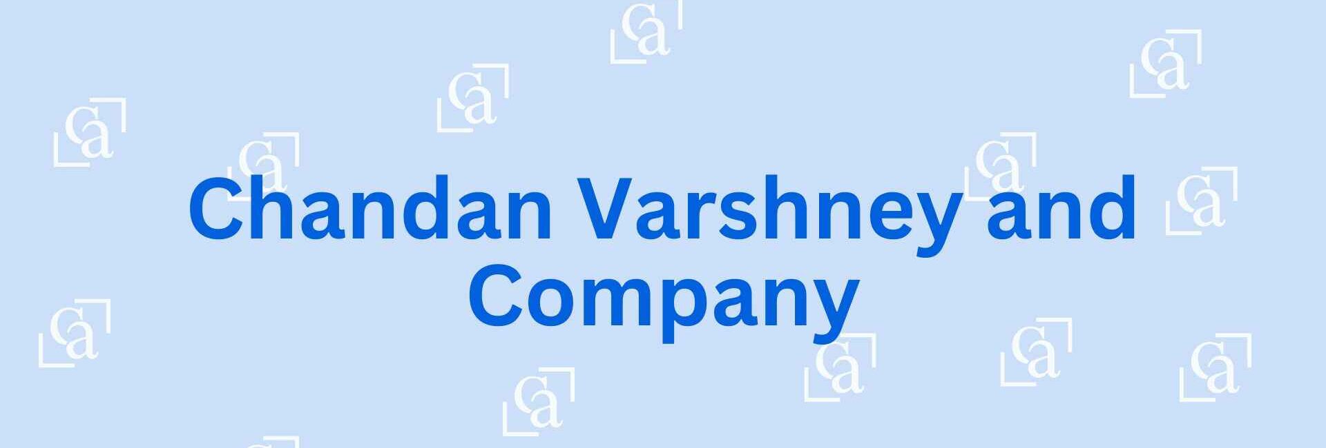 Chandan Varshney and Company - Best Chartered accountant Noida
