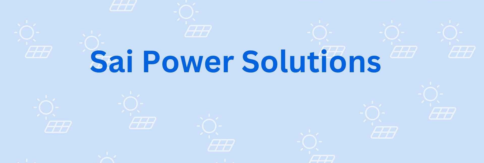 Sai Power Solutions - Solar system in Noida