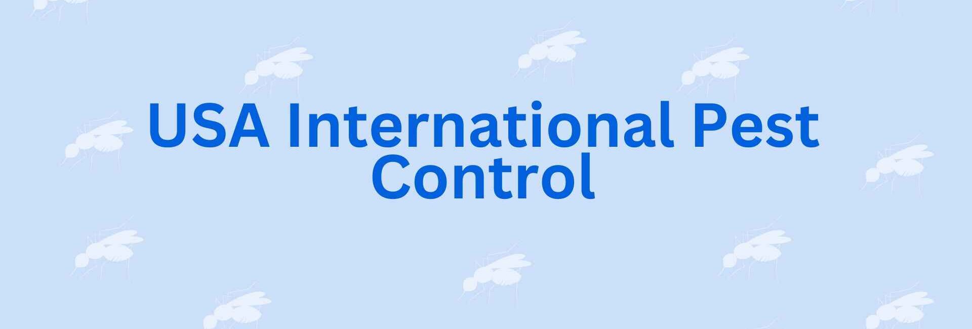USA International Pest Control - Pest Control in Noida